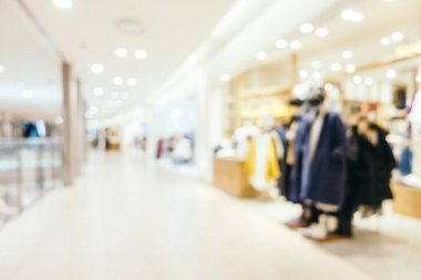 Soyut bulanıklık ve ufuk lüks alışveriş merkezi bölümü s