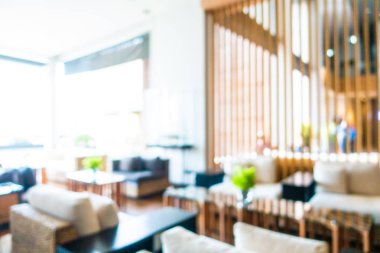 Soyut bulanıklık ve ufuk kafe ve Restoran iç