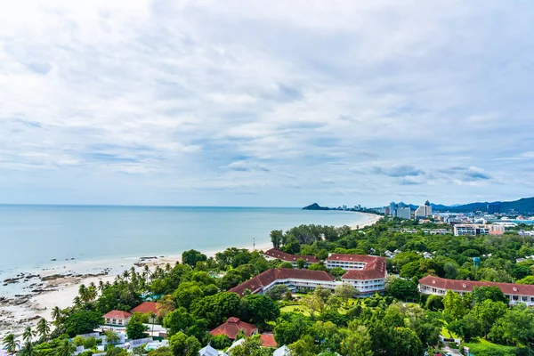 Vackert landskap och stadsbilden i Hua Hin stad runt havet OCE — Stockfoto