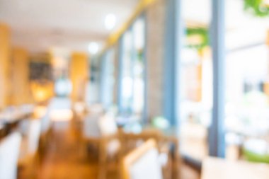 Soyut bulanıklık ve ufuk kafe ve Restoran iç