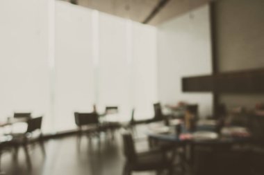Soyut bulanıklık ve defokus restoran ve kafe cafe interi
