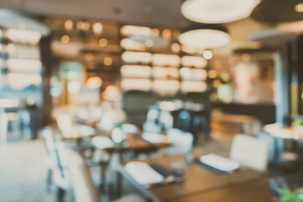 Abstrakte Unschärfe und Defokussierung Restaurant und Café interi — Stockfoto