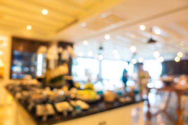 Soyut bulanıklık ve ufuk kafe Cafe ve büfe restaura