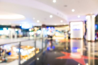 Soyut bulanıklık ve ufuk alışveriş ve perakende iç