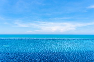 Hotel r sonsuzluk yüzme havuzu güzel açık manzara