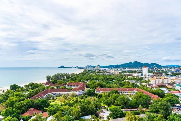 Beautiful landscape and cityscape in hua hin city around sea oce — Stock Photo, Image