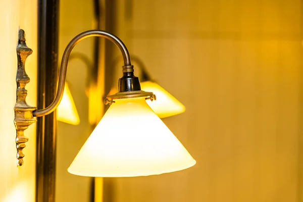 Licht lamp decoratie interieur van kamer — Stockfoto