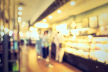 Soyut bulanıklık ve ufuk restoran ve kafe Cafe Inte