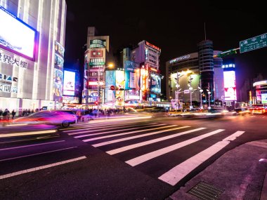 Taipei, Tayvan - 27 Kasım 2018: T Ximending sokak pazar.