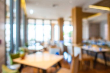Soyut bulanıklık ve ufuk kafe ve Restoran iç