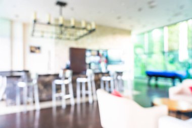 Soyut bulanıklık ve ufuk otel ve lobi iç