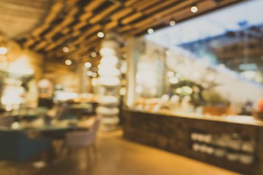 Bulanıklık restoran ve kafe Cafe iç