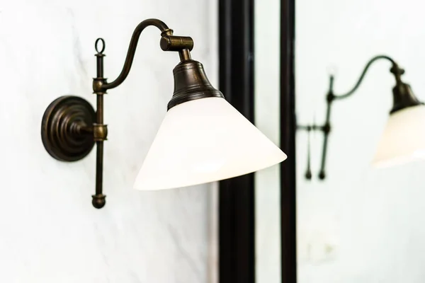 Piękna Lampa światła vintage dekoracji wnętrz — Zdjęcie stockowe