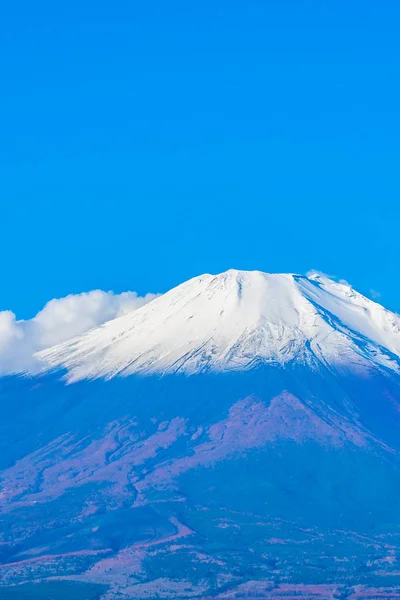 Bella montagna fuji in yamanakako o lago yamanaka — Foto Stock