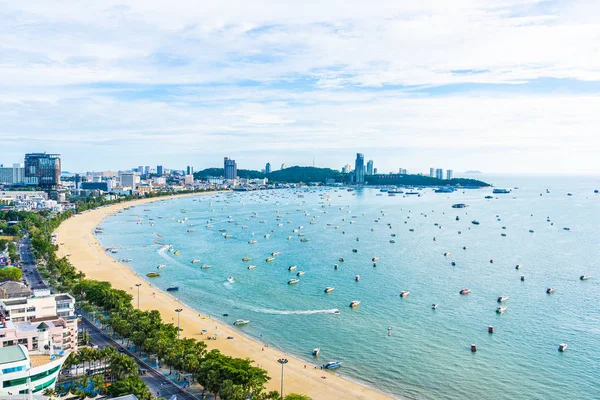 Pattaya Thailand-26 juli 2019 vackert landskap och cityscap — Stockfoto