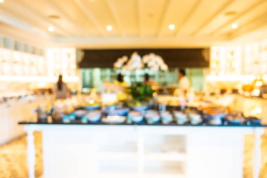 Soyut bulanıklık ve ufuk kafe Cafe ve büfe restaura