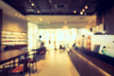 Soyut bulanıklık ve ufuk restoran ve kafe Cafe Inte