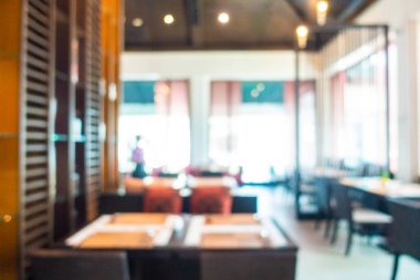 Soyut bulanıklık ve ufuk kafe ve Restoran iç