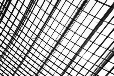 Arka cam pencere çatı mimari dış