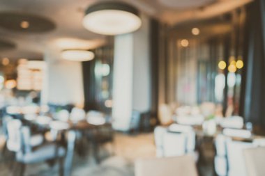 Soyut bulanıklık ve defokus restoran ve kafe cafe interi