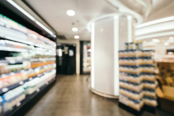 Abstrato borrão e desfocado supermercado em loja de departamento para — Fotografia de Stock