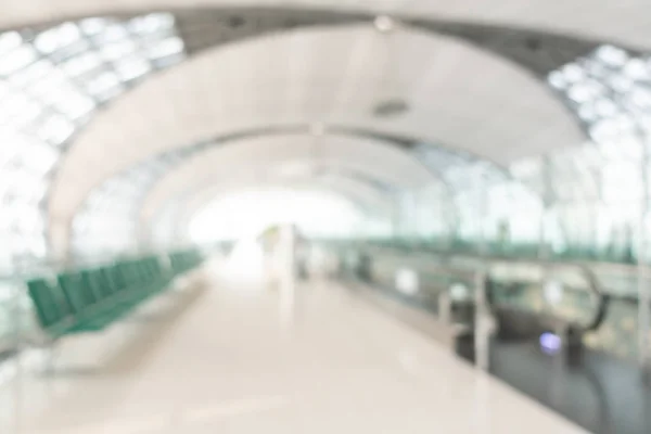 Borrão abstrato e terminal do aeroporto desfocado — Fotografia de Stock
