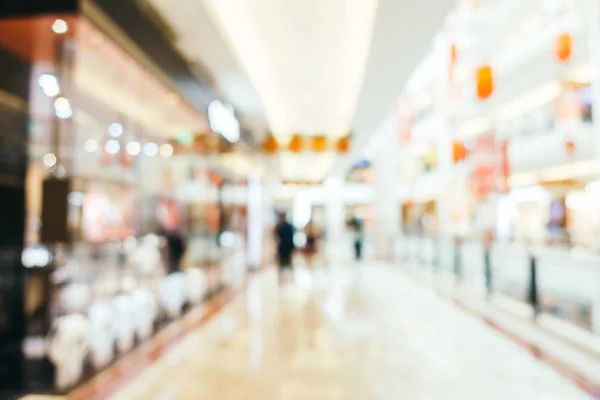 Sfocatura astratta e centro commerciale sfocato dei grandi magazzini — Foto Stock