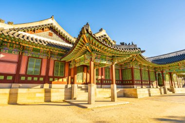 Seul CI sarayda alace bina güzel mimari