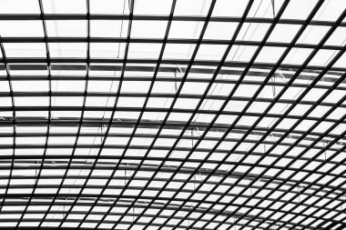 Arka cam pencere çatı mimari dış