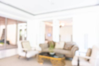 Soyut bulanıklık ve ufuk otel lobi ve salon iç 
