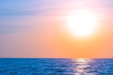 Boş zaman seyahat ve tatil için deniz okyanus güzel manzara