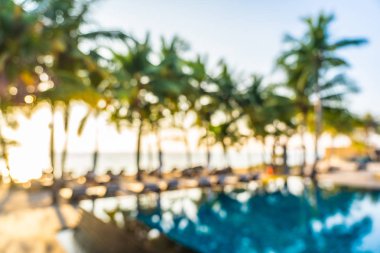 Soyut bulanıklık ve ufuk resort ve otel tatil seyahat için 