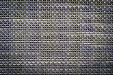 Gri ve siyah deri pamuk doku