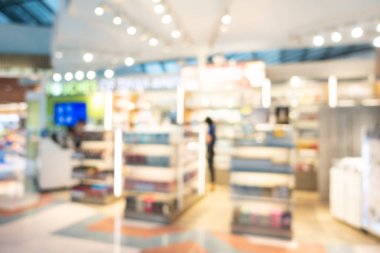 Soyut bulanıklık ve Havaalanı terminal defocused