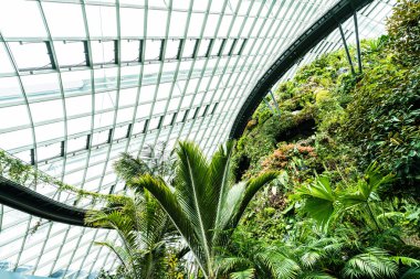 Çiçek kubbe Bahçesi ve greenhous bina güzel mimari