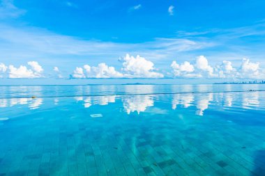 Hotel Resort neredeyse deniz Okyanusu güzel açık yüzme havuzu