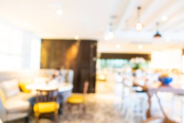 Soyut bulanıklık ve ufuk kafe Cafe ve büfe restaura