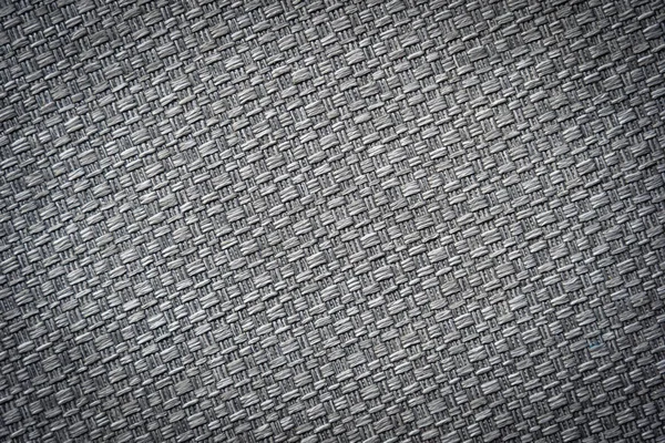 Textura de algodão de couro cinza e preto — Fotografia de Stock