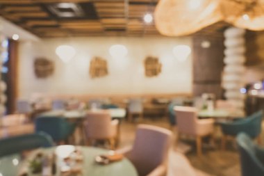 Bulanıklık restoran ve kafe Cafe iç