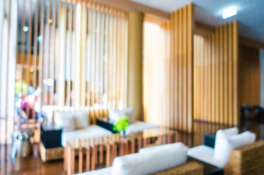 Soyut bulanıklık ve ufuk kafe ve Restoran iç