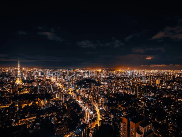 Beautiful architecture and building of tokyo cityscape — Stock Photo, Image