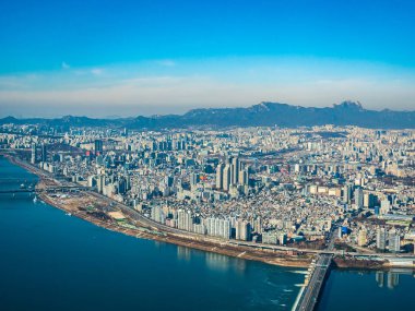 Seul 'de güzel bir mimari bina.