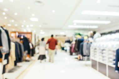 Soyut bulanıklık ve ufuk lüks alışveriş merkezi bölümü s