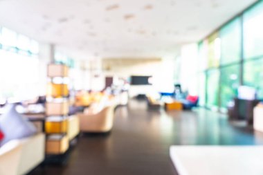 Soyut bulanıklık ve ufuk otel ve lobi iç