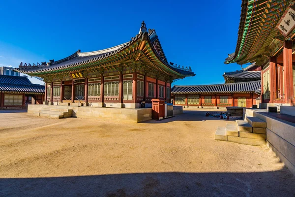 Παλάτι gyeongbokgung — Φωτογραφία Αρχείου