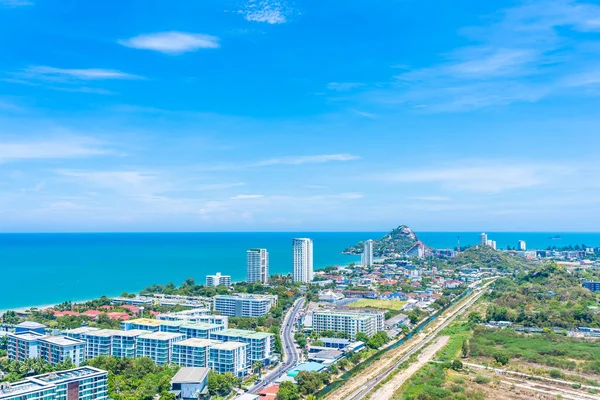 Hermoso paisaje al aire libre y paisaje urbano de hua hin — Foto de Stock