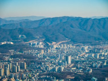 Seul 'de güzel bir mimari bina.