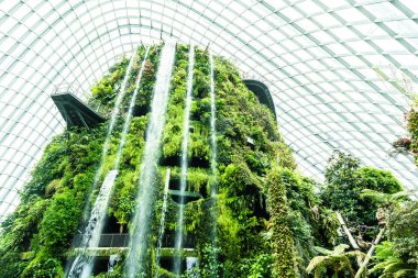 Çiçek kubbe Bahçesi ve greenhous bina güzel mimari