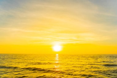 Boş zaman seyahat ve tatil için deniz okyanus güzel manzara