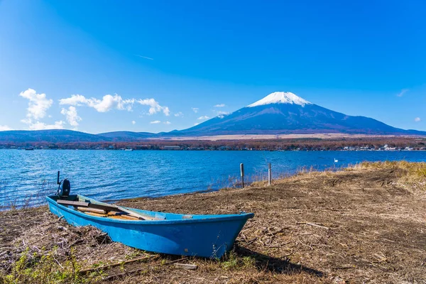 Όμορφο τοπίο του βουνού fuji γύρω από τη λίμνη yamanakako — Φωτογραφία Αρχείου